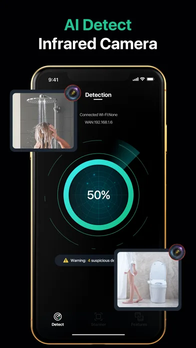 Търсете признаци на скрити камери с iPhone - Hidden Camera Finder